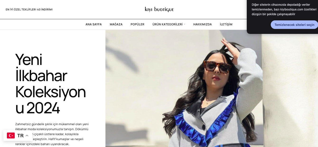 WordPress Moda Sitesi